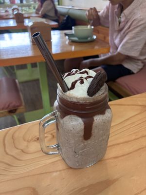 Frap  at PURALMA Vegan Bakery in San Jose