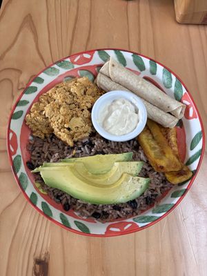 Gallo Pinto  at PURALMA Vegan Bakery in San Jose