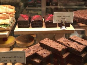 Chocolate cake  at Le Pain Quotidien - Dubai Mall in Dubai