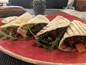 Vegan tacos Al pastor at Soul Kitchen in Dubrovnik