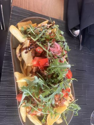 loaded fries  at Soul Kitchen in Dubrovnik