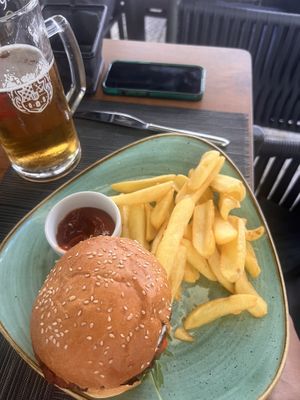 burger  at Soul Kitchen in Dubrovnik