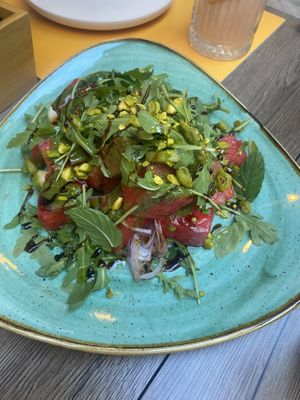 Watermelon saladd  at Soul Kitchen in Dubrovnik