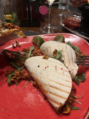 Tofu tacos   at Soul Kitchen in Dubrovnik