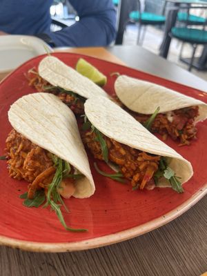 “Let’s Taco ‘Bout It” dish. Fully vegan    at Soul Kitchen in Dubrovnik