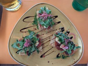 Brie and chutney at Soul Kitchen in Dubrovnik