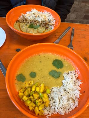 Currys!  at Parveen's in Glasgow