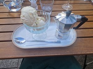 Affogato at Bistro 66 in Beeston