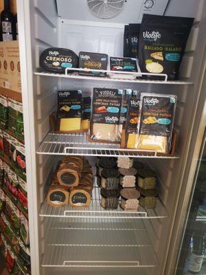Vegan cheese  at Mercearia Avulso in Vila Nova De Milfontes