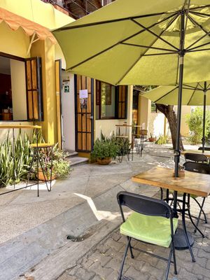   at Cafe Nopal   in Puerto Escondido