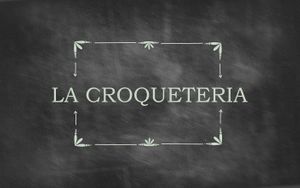 Our logo  at La Croqueteria in Begur