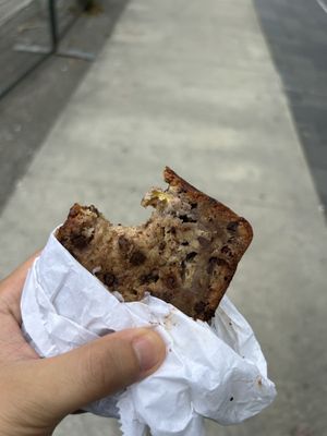 Banana Breadd  at Kits Beach Coffee in Vancouver