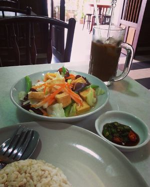 spicy tofu at Lohas Cafe in Nibong Tebal