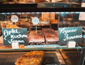 Veganes Kuchenangebot   at IKII in Waldshut-tiengen