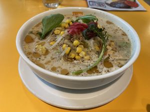 Ume chanpon, one of their seasonal items  at Kick Back Cafe in Tokyo