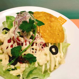 Vegan Taco Rice at Kick Back Cafe in Tokyo