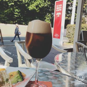 natural coka-cola-like, made with Rakanka sugar (monk fruit, its low carb!) at Kick Back Cafe in Tokyo