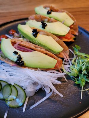 Ceviche Tacos at Niku Nashi Sushi in Los Angeles