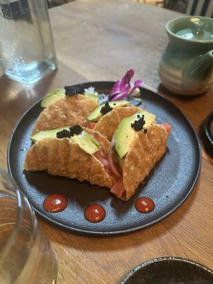   at Niku Nashi Sushi in Los Angeles