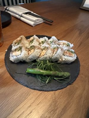   at Niku Nashi Sushi in Los Angeles