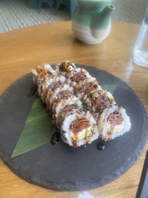 Philadelphia roll  at Niku Nashi Sushi in Los Angeles