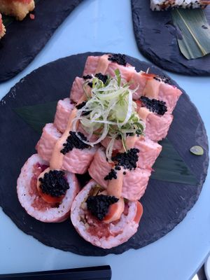   at Niku Nashi Sushi in Los Angeles