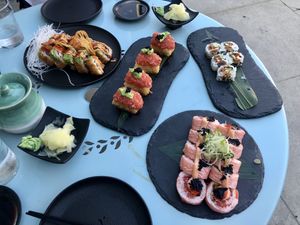   at Niku Nashi Sushi in Los Angeles