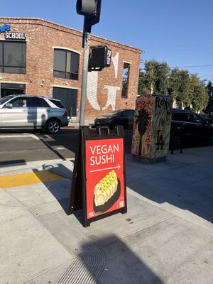   at Niku Nashi Sushi in Los Angeles