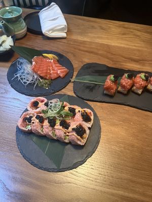   at Niku Nashi Sushi in Los Angeles