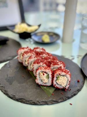 4th of July Roll  at Niku Nashi Sushi in Los Angeles