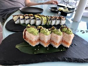   at Niku Nashi Sushi in Los Angeles