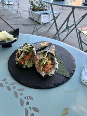   at Niku Nashi Sushi in Los Angeles