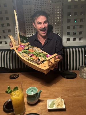   at Niku Nashi Sushi in Los Angeles