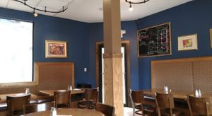 Inside at Falafels in Bloomington