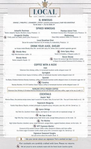  at Local - Eat Drink Celebrate in Pawleys Island