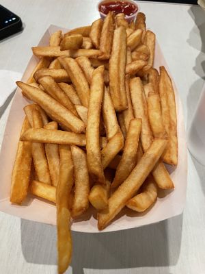 Lots of fries!  at 2 Phat Vegans in New Orleans