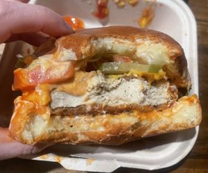 messy and sloppy and amazing   at 2 Phat Vegans in New Orleans