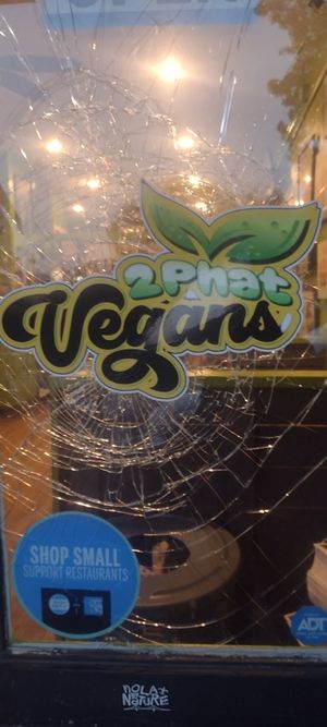 Go there vegans! at 2 Phat Vegans in New Orleans