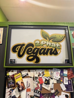 Inside  at 2 Phat Vegans in New Orleans