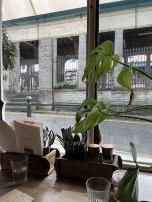   at The Cosy Cafe in Hay-on-wye