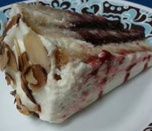 Amarreto raspberry cake from Boba House, Greensboro NC at Boba House in Greensboro