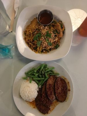 Blacked tuna at Boba House in Greensboro