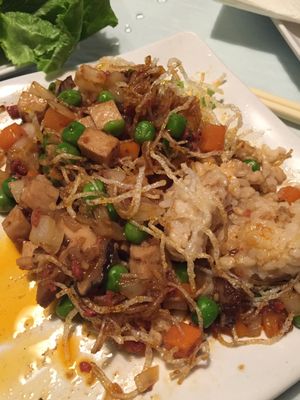 Lettuce wraps  at Boba House in Greensboro