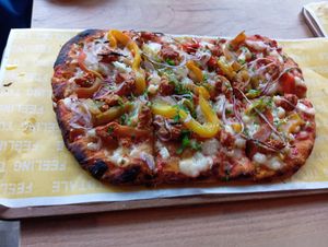 Diabla vegan at Totale Pizzeria - Saldanha in Lisbon