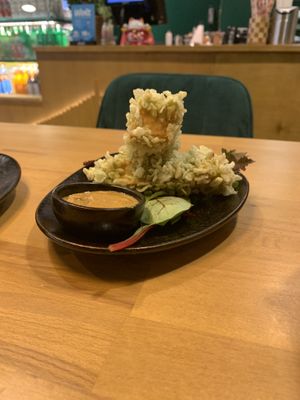 crispy spring rolls #Veganuary at La Vegan in Hamburg