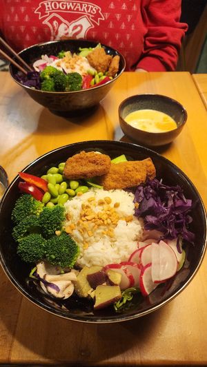 Very delicious and fresh at La Vegan in Hamburg