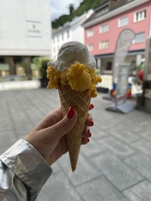 Citrus and mango  at Dolce Vita in Vaduz