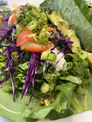 Taco close up at Try it Raw in Birmingham