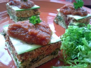  Rae lasagna   at Try it Raw in Birmingham