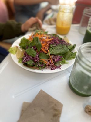 The house salad   at Try it Raw in Birmingham